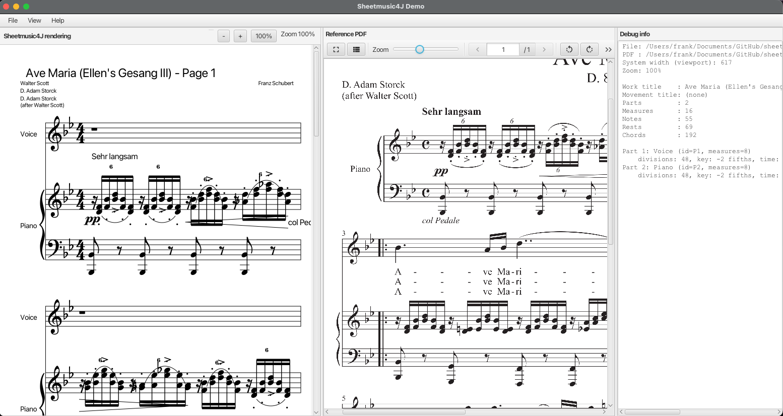 Introducing Sheetmusic4J, a Java(FX) Library to Render and Interact with Sheet Music